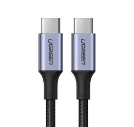 Pintas Usb-c Laidas 5a 480mbps 0,5 M Juodas/pilkas