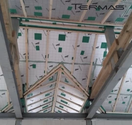 PIR plokščių montavimas