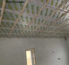 PIR plokščių montavimas