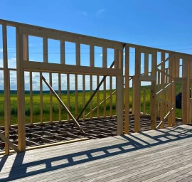 Karkasiniai vasarnamiai, sodybos ir pirtys Lietuvoje