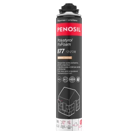 Pistoletinės klijuojančios putos PENOSIL Polystyrol FixFoam 877, 750 ml oranžinė sp.