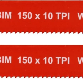 Pjūkliukai stumdomam siaurapjūkliui | metalui | BIM 150 mm 10TPI 2 vnt. (YT-33930)