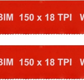 Pjūkliukai stumdomam siaurapjūkliui | metalui | BIM 150 mm 18TPI 2 vnt. (YT-33931)