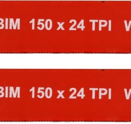 Pjūkliukai stumdomam siaurapjūkliui | metalui | BIM 150 mm 24TPI 2 vnt. (YT-33932)