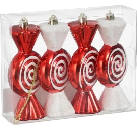 Plastikinė Liejimo Dėžutė Saugus Saldainiai 4 Vnt.