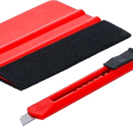 Plastikinė mentelė | su veltinio kraštu | 2 vnt. (85215)