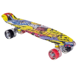 Plastikinė Riedlentė 22 Colių Enero Graffiti Led 1030869