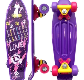 Plastikinė Riedlentė Enero Mini Love Kitty