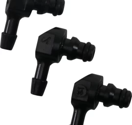 Plastikinių jungčių rinkinys | L-formos | 30 vnt. (8107-22)
