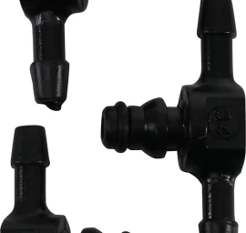Plastikinių jungčių rinkinys | T-forma | 20 vnt. (8107-20)
