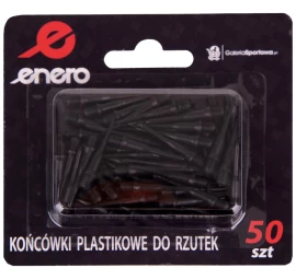 Plastikinių Smigtukų Antgalis - Atsarginis 50 Vnt. Juodas Enero