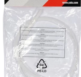 Plastiko suvirinimo juosta | polietilenas (PE) | 2.5X5 mm | 5х1m / 5 vnt. (YT-82304)