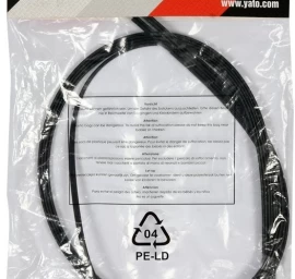 Plastiko suvirinimo juosta | polipropilenas (PP) | 2.5X5 mm | 5х1m / 5 vnt. (YT-82303)