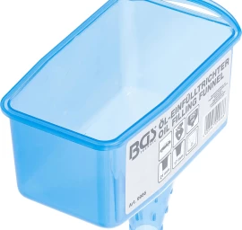 Plataus tipo piltuvėlis alyvai fiksuojamas | 850 ml rezervuaras (9986)
