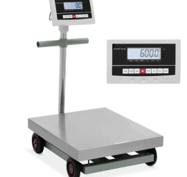 Platforminės Kontrolinės Svarstyklės 50 X 60 Cm 600 Kg / 0,1 Kg