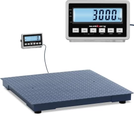 Platforminės Svarstyklės Lcd 100 X 100 Cm 3000 Kg / 1 Kg