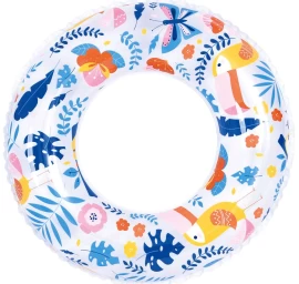 Plaukimo žiedas 60cm 35011 - Skaidrus