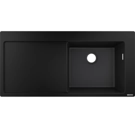 Plautuvė granitinė Hansgrohe S514-F450 juoda 43314170