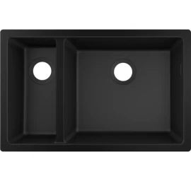Plautuvė Hansgrohe S510-U635 juoda 43433170
