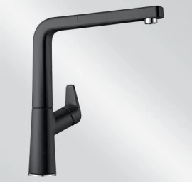 Plautuvės maišytuvas BLANCO AVONA-S Antracitas HD