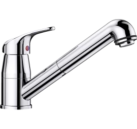 Plautuvės maišytuvas BLANCO DARAS-S chrom HD