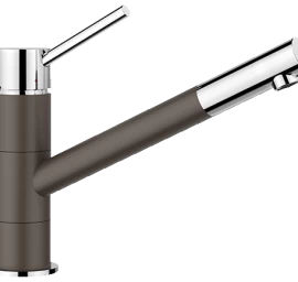 Plautuvės maišytuvas BLANCO KANO Ruda/chrome HD