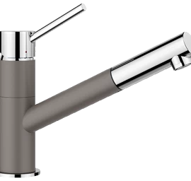 Plautuvės maišytuvas BLANCO KANO-S Pilka/chrome HD