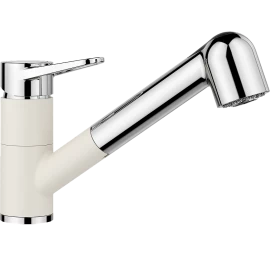 Plautuvės maišytuvas BLANCO WEGA-S II Balta/chrome HD