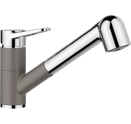 Plautuvės maišytuvas BLANCO WEGA-S II Pilka/chrome HD