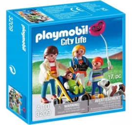 Playmobil 3209 City Life šeima Su Vaikišku Vežimėliu