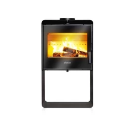 Plieninė krosnelė Invicta Boree, antracito spalvos, 7.5 kW