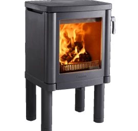 Plieninė krosnelė Nibe Contura 51, juoda, iki 5 kW