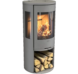 Plieninė krosnelė Nibe Contura 556:1 Style, pilka, 3 - 7 kW