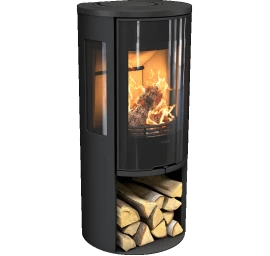 Plieninė krosnelė Nibe Contura 556:1G Style, juoda, 3 - 7 kW