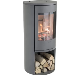 Plieninė krosnelė Nibe Contura C510:1 Style, pilka, 3 - 7 kW