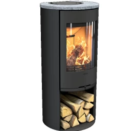 Plieninė krosnelė Nibe Contura C510:3 Style, juoda, 3 - 7 kW