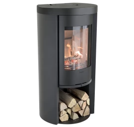 Plieninė krosnelė Nibe Contura C520, juoda, 3 - 7 kW