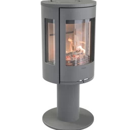 Plieninė krosnelė Nibe Contura C586:1 Style, pilka, 3 - 7 kW