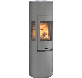 Plieninė krosnelė Nibe Contura C596:3 Style, pilka, 3 - 7 kW
