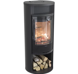 Plieninė krosnelė Nibe Contura C610:1 G Style, juoda, 3 - 9 kW