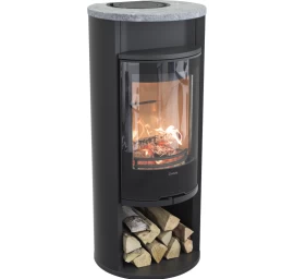 Plieninė krosnelė Nibe Contura C610:3 G Style, juoda, 3 - 9 kW