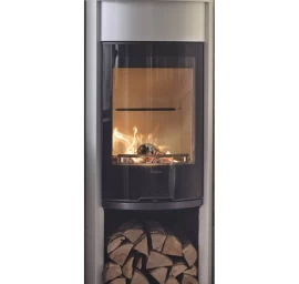 Plieninė krosnelė Nibe Contura C610:4 G Style, balta, 3 - 9 kW