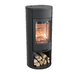 Plieninė krosnelė Nibe Contura C610:4 Style, juoda, 3 - 9 kW