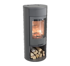 Plieninė krosnelė Nibe Contura C610:4 Style, pilka, 3 - 9 kW