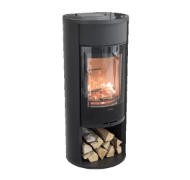 Plieninė krosnelė Nibe Contura C610:5 G Style, juoda, 3 - 9 kW