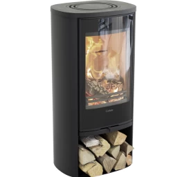 Plieninė krosnelė Nibe Contura C810G:1 Style, juoda, 3 - 7 kW