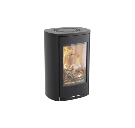 Plieninė krosnelė Nibe Contura C810W:1 Style, juoda, 3 - 7 kW