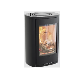 Plieninė krosnelė Nibe Contura C810W:2 Style, juoda, 3 - 7 kW