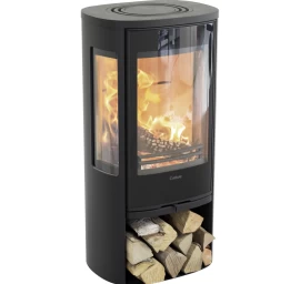 Plieninė krosnelė Nibe Contura C856G:1 Style, juoda, 3 - 7 kW