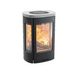 Plieninė krosnelė Nibe Contura C856W:3 Style, 3 - 7 kW